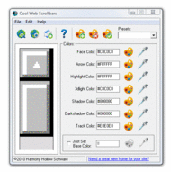 Cool Web Scrollbars screenshot